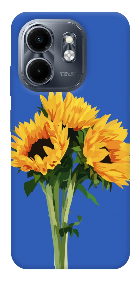 Чехол Bouquet of sunflowers для Infinix Smart 9 4G