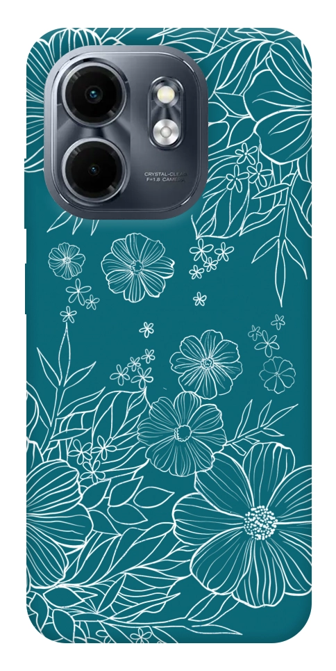 Чехол Botanical illustration для Infinix Smart 9 4G