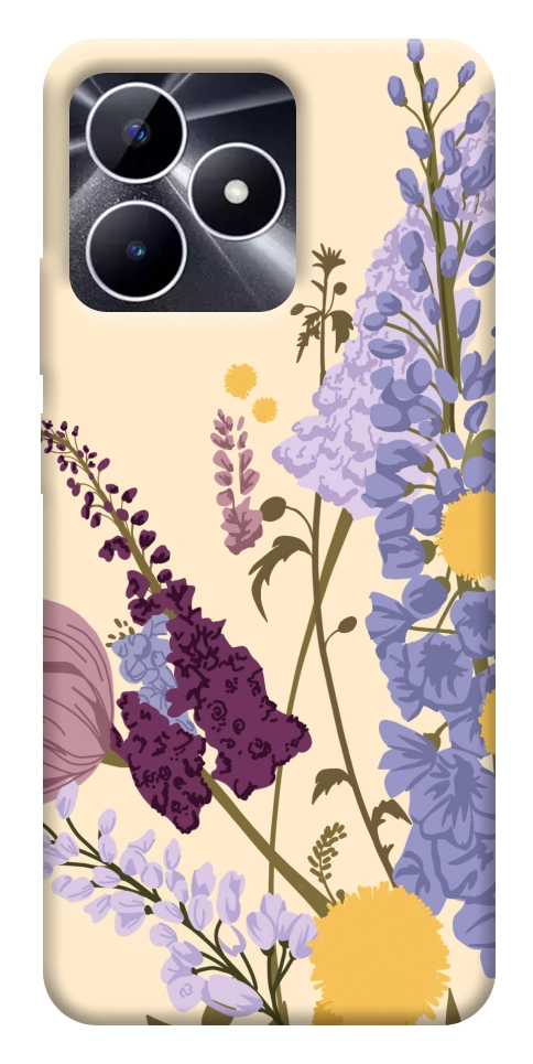 Чехол Flowers art для Realme Note 50 5G