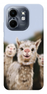 Чехол Funny llamas для Infinix Smart 9 4G