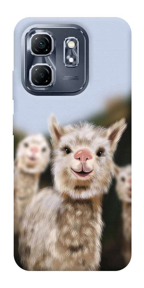 Чехол Funny llamas для Infinix Hot 50i