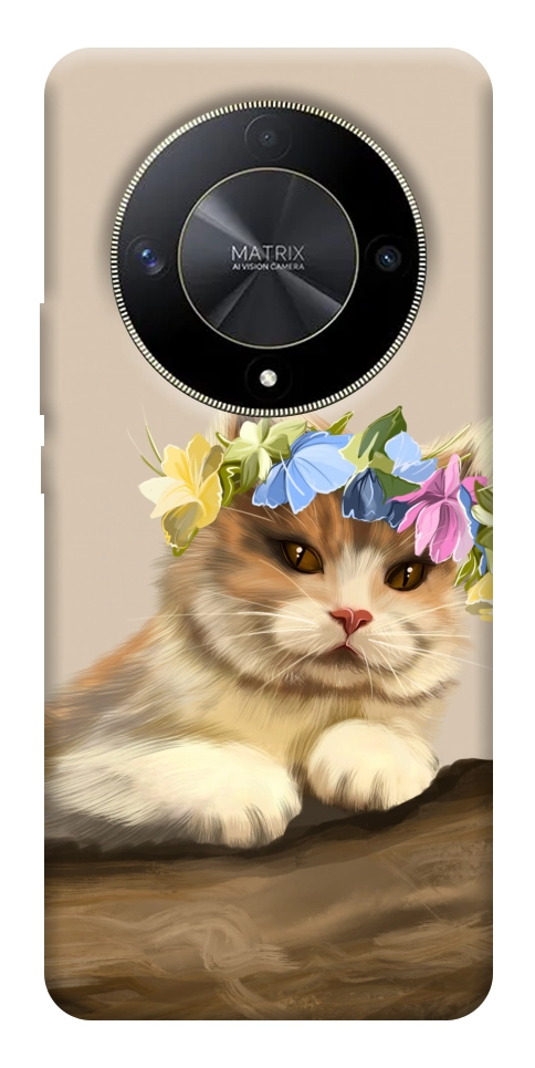 Чехол Cat in flowers для Huawei Magic6 Lite