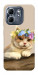 Чехол Cat in flowers для Infinix Hot 50i