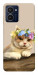 Чехол Cat in flowers для HMD Pulse Pro