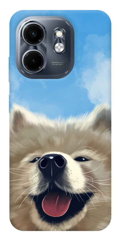 Чехол Samoyed husky для Infinix Smart 9 4G