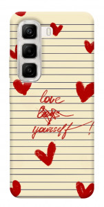 Чехол Love yourself для Infinix Hot 50 4G