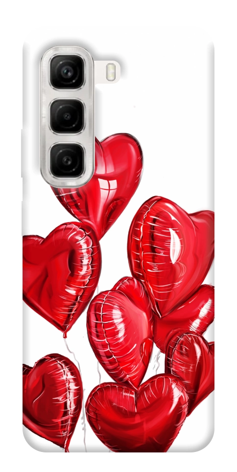 Чехол Heart balloons для Infinix Hot 50 4G