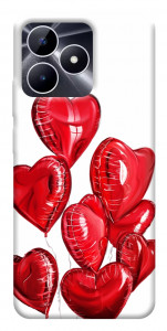 Чехол Heart balloons для Realme Note 50 5G