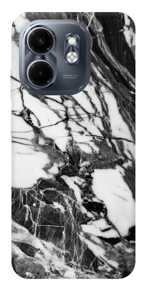 Чохол Calacatta black marble для Infinix Smart 9 4G