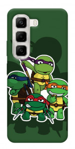 Чехол Green turtles для Infinix Hot 50 4G