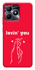 Чехол Loving you для Realme Note 50 5G