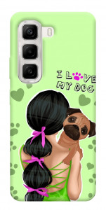 Чехол Love my dog для Infinix Hot 50 4G