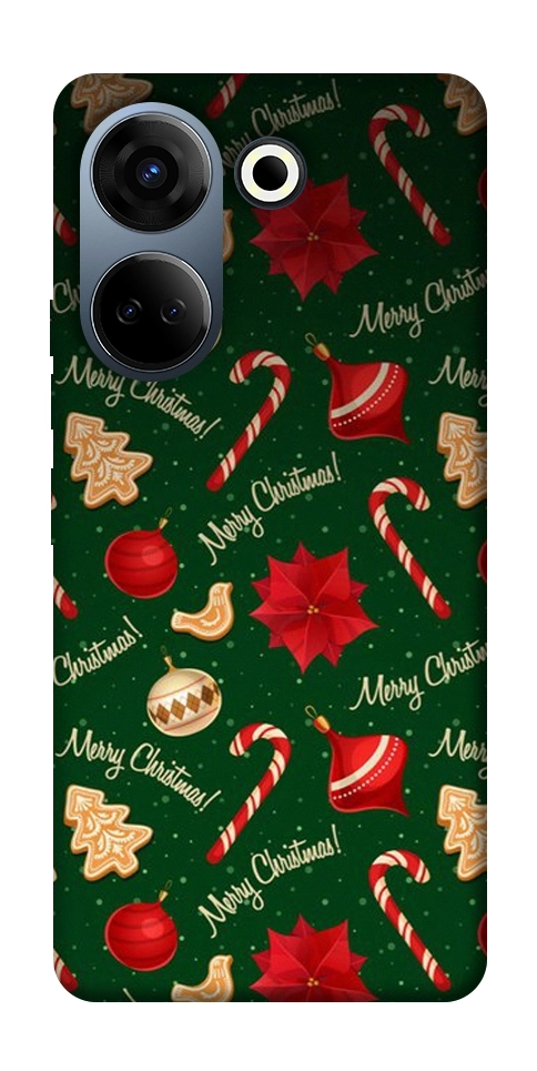 Чехол Merry Christmas для TECNO Camon 20 Pro (CK7n)