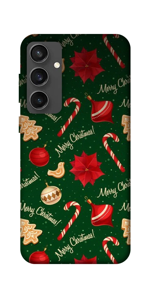 Чехол Merry Christmas для Galaxy S24 FE