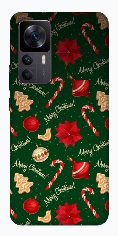 Чехол Merry Christmas для Xiaomi Redmi K50 Ultra