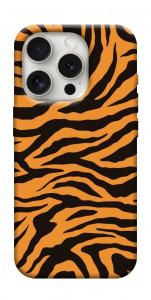 Чехол Tiger print для iPhone 16 Pro