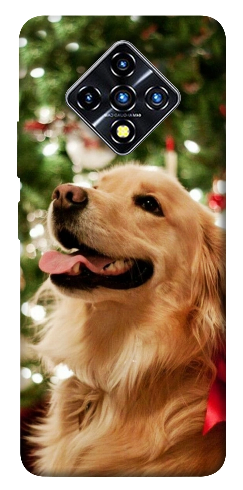 Чехол New year dog для Infinix Zero 8