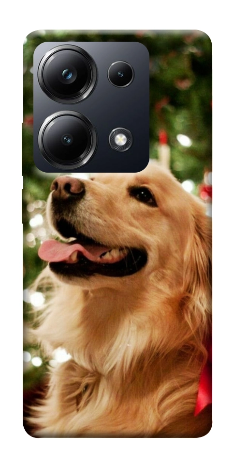 Чехол New year dog для Xiaomi Poco M6