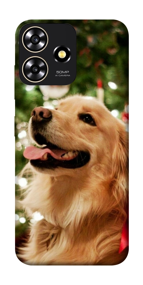 Чохол New year dog для ZTE Blade A73 4G