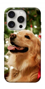 Чехол New year dog для iPhone 16 Pro