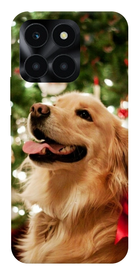 Чехол New year dog для Huawei Honor X6a