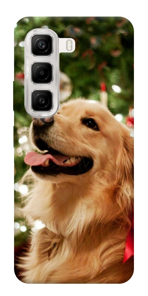 Чехол New year dog для Infinix Hot 50 4G