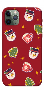 Чехол Christmas pattern для iPhone 11 Pro