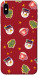 Чехол Christmas pattern для iPhone X