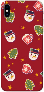 Чохол Christmas pattern для iPhone XS Max