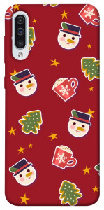 Чехол Christmas pattern для Galaxy A50 (2019)