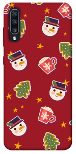 Чехол Christmas pattern для Galaxy A70 (2019)