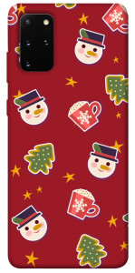 Чехол Christmas pattern для Galaxy S20 Plus (2020)