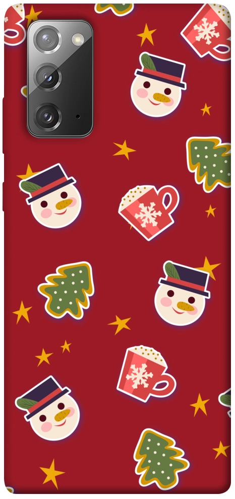 Чехол Christmas pattern для Galaxy Note 20