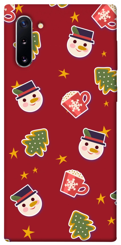 Чехол Christmas pattern для Galaxy Note 10 (2019)