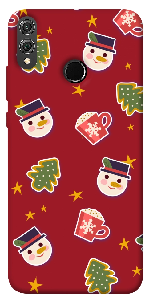 Чехол Christmas pattern для Huawei Honor 8X