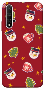 Чехол Christmas pattern для Huawei Honor 20