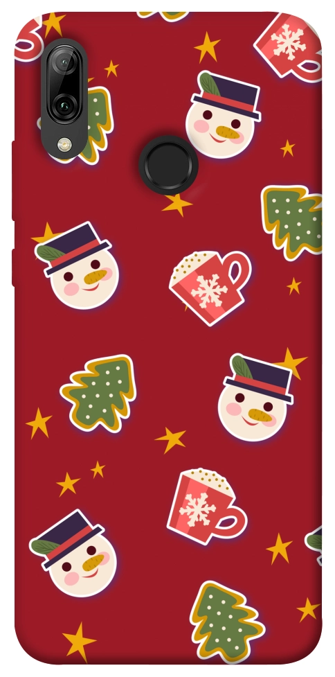 Чехол Christmas pattern для Huawei P Smart (2019)