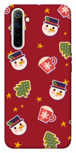 Чехол Christmas pattern для Realme 6