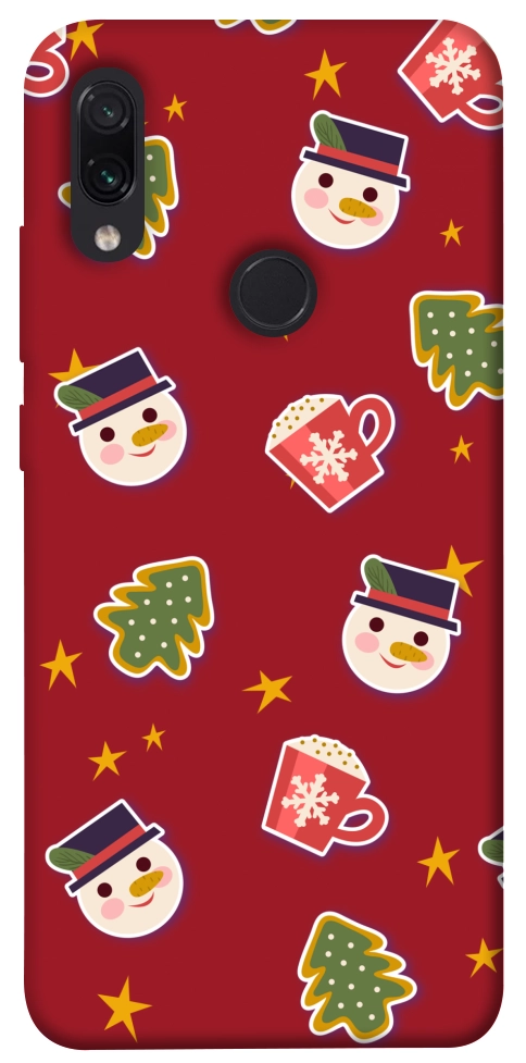 Чохол Christmas pattern для Xiaomi Redmi Note 7