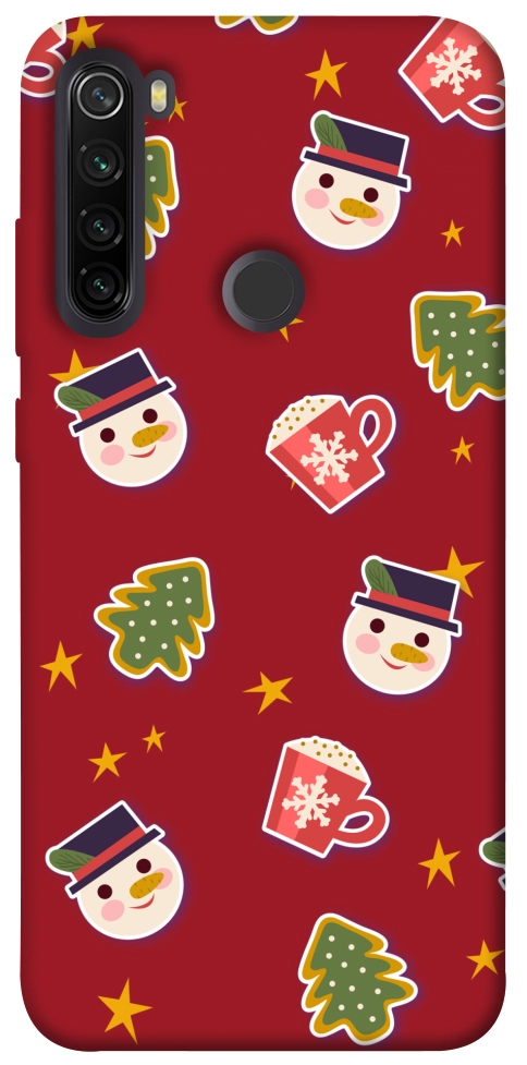 Чохол Christmas pattern для Xiaomi Redmi Note 8T