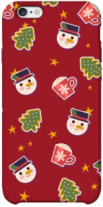 Чохол Christmas pattern для iPhone 6S Plus