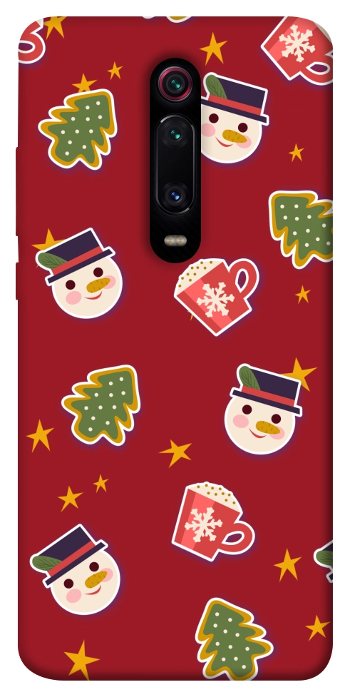 Чехол Christmas pattern для Xiaomi Mi 9T