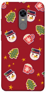 Чохол Christmas pattern для Xiaomi Redmi Note 5 (Single Camera)