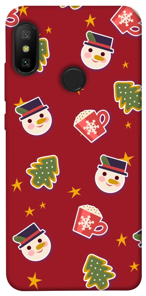 Чохол Christmas pattern для Xiaomi Redmi 6 Pro