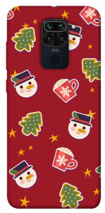 Чохол Christmas pattern для Xiaomi Redmi 10X