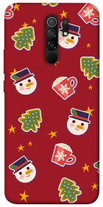 Чохол Christmas pattern для Xiaomi Redmi 9