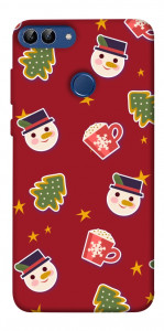 Чехол Christmas pattern для Huawei P Smart