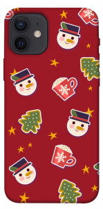 Чохол Christmas pattern для iPhone 12