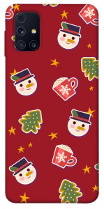 Чехол Christmas pattern для Galaxy M31s