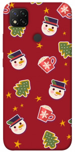 Чохол Christmas pattern для Xiaomi Redmi 9C